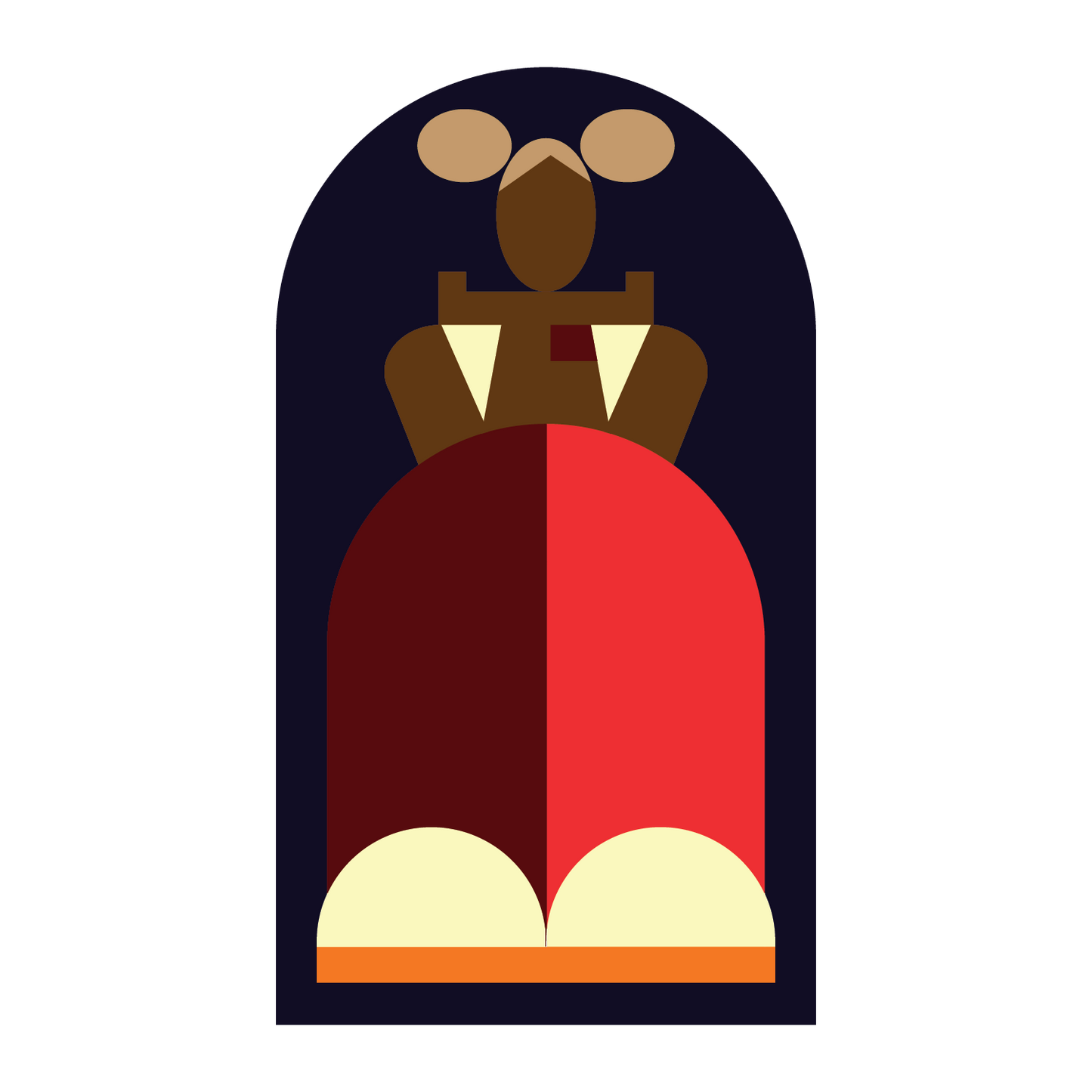 "Lady Steppa" Illustration Sticker